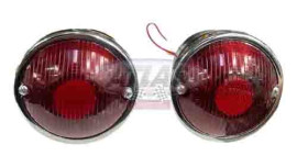 Lanterna Traseira Jeep Ford Willys Reboque Metal - Par