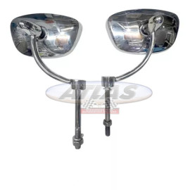 Espelho Retrovisor Fusca 1200 Pino Porta Par