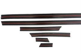 Passat Ts 81/82 Jg. Friso Lateral Original Filete Vermelho