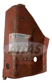 P� Coluna Fusca Estribex Chapa Grossa - Esquerdo