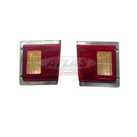 Lanterna Traseira Belina 73/77 Marca: Le�o Tampa Mala Par Ambos Lados Rubi