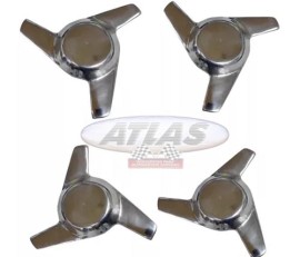 Calota Spinner Metal Cromada