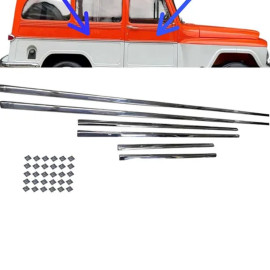 Jogo Friso Lateral Completo Rural 60 A 77 C/ Grampos