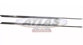 Jogo Friso C Pestanas Externas Alum�nio Opala 2 Portas